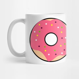 Rose Donuts Pattern Mug